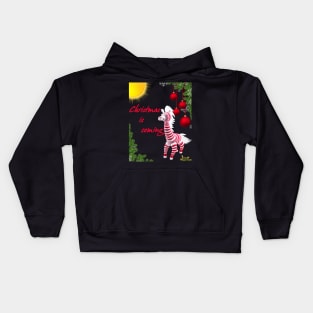 Christmas is coming Kids Hoodie